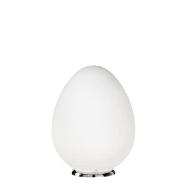 LAMPADA DA TAVOLO IN VETRO BIANCO product photo Photo 01 3XL