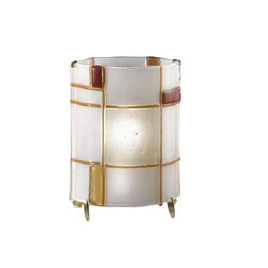 LAMPADA TAVOLO VETRO DECORATO product photo Photo 01 3XL
