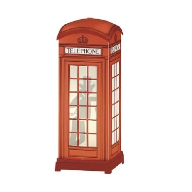 LAMPADA TAVOLO CABINA TELEFONO product photo Photo 01 3XL