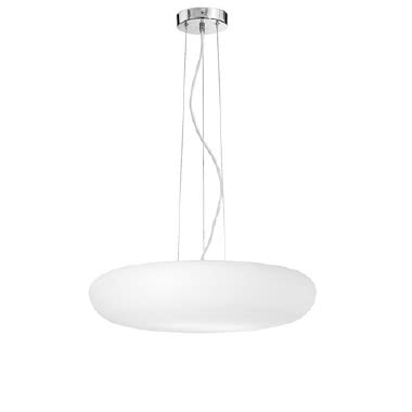 SOSPENSIONE IN VETRO BIANCO product photo Photo 01 3XL