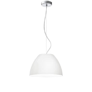 SOSPENSIONE IN VETRO BIANCO LATTE product photo Photo 01 3XL