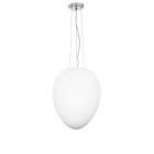 SOSPENSIONE IN VETRO BIANCO product photo