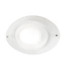 LAMPADA DA PARETE IN VETRO SATINATO BIANCO product photo