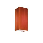 LAMPADA DA PARETE PLISSE' MARRONE product photo