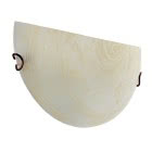 LAMPADA PARETE CON VETRO AMBRA product photo