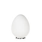 LAMPADA DA TAVOLO IN VETRO BIANCO product photo