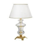 LAMPADA DA TAVOLO IN CRISTALLO CON PARALUME product photo