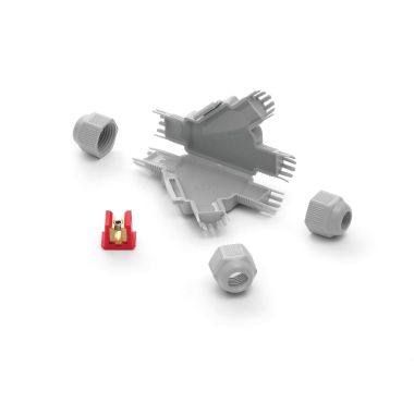 BARNEY Y (Confezione da 1 PZ.) - Giunto derivato IP68/69 extra-compatto preriempito in gel. product photo Photo 02 3XL