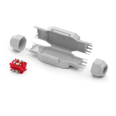 DINO (Confezione da 1 PZ.) - Giunto in linea IP68/69 extra-compatto preriempito in gel. product photo Photo 02 3XL