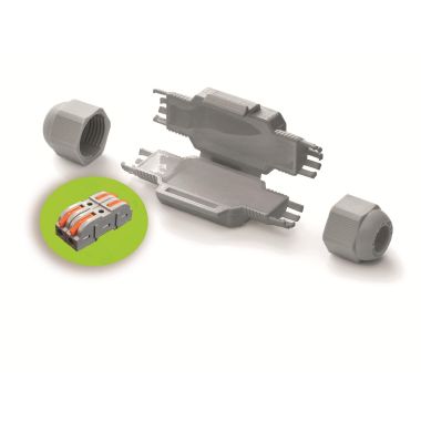 FRED EASY (Confezione da 1 PZ.) - Giunto in linea IP68/69 extra-compatto preriempito in gel. product photo Photo 01 3XL