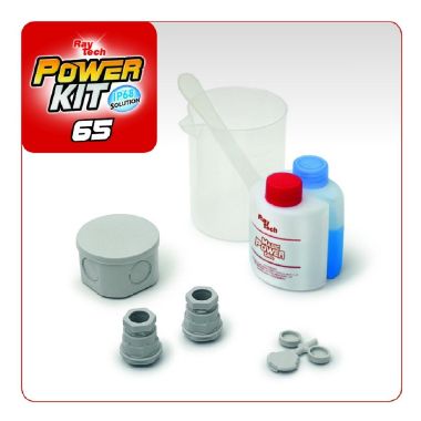 Power Kit 65 - KIT di giunzione IP68 con gel, cassetta e pressacavi. product photo Photo 01 3XL