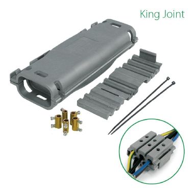 KING JOINT 2 - Giunto cilindrico in linea IPX8 preriempito in gel. product photo Photo 01 3XL