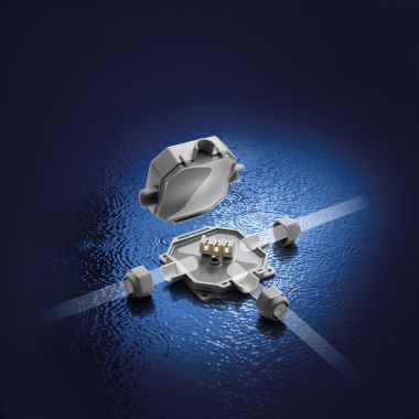 READY BOX 90 IP68 NERA - Cassetta di giunzione IP68/69 a 3 vie preriempita in gel. product photo Photo 01 3XL