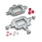 FOX BOX 3 - Cassetta di giunzione IP68/69 a 3 vie preriempita in gel. product photo