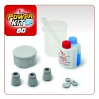 Power Kit 80 - KIT di giunzione IP69 con gel, cassetta e pressacavi. product photo