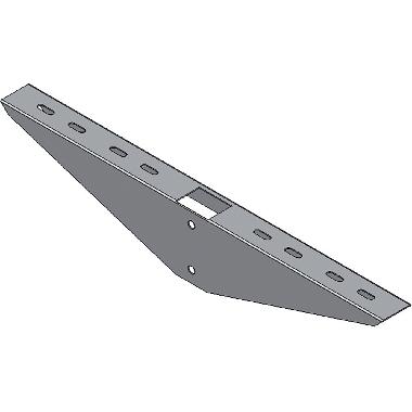 Mensola con doppio braccio  base 300+300  spessore 20/10  ZS product photo Photo 01 3XL