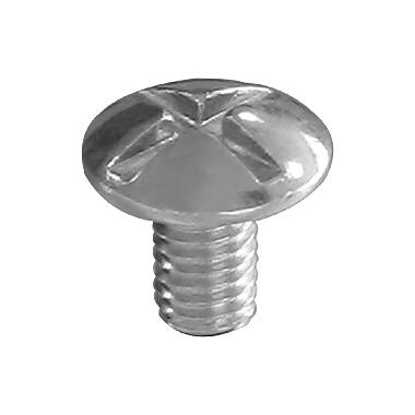 Vite a testa bombata con quadro sottotesta per giunzioni meccaniche  filettatura M6x10  BZE product photo Photo 01 3XL