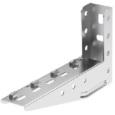 Mensola stampata per passerella a filo  base 200 mm  spessore 15/10  ZS product photo Photo 01 3XL