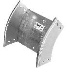 S5 Curva in discesa a 45 gradi  200x100  ZF product photo