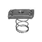 Piastrina ad ancora con molla corta PMP  filettatura M8  BZE product photo