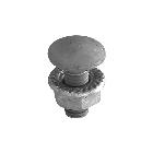 Vite a testa bombata con quadro sottotesta e dado flangiato  filettatura M6x15  BZF product photo