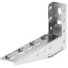 Mensola stampata per passerella a filo  base 100 mm  spessore 15/10  ZS product photo