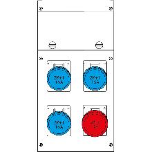 Quadro distr. portatile block4 product photo