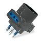 Adattatore azzurra p30+ 2 biv. 2p+t 16a product photo Photo 01 2XS