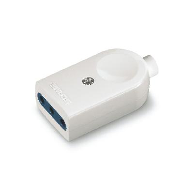 Presa blueline 2p+t 10a bianca product photo Photo 01 3XL