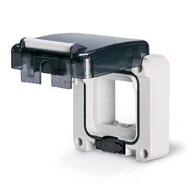 Calotta vuota ip66 2 moduli  protecta product photo Photo 01 3XL