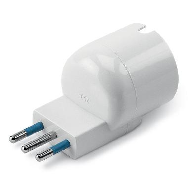 Adatt. salvaspazio s 10a 2p+t p30 bianco product photo Photo 01 3XL