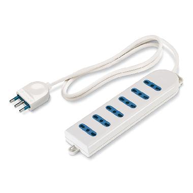 Presa tavolo 6 p.10/16a c/cavo product photo Photo 01 3XL