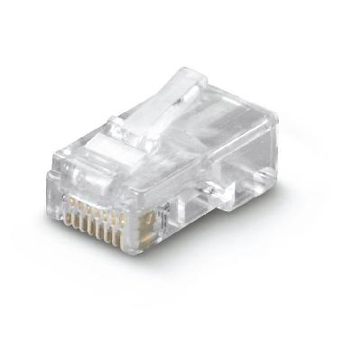 Spina plug 8/8 non schermata cat5e product photo Photo 01 3XL