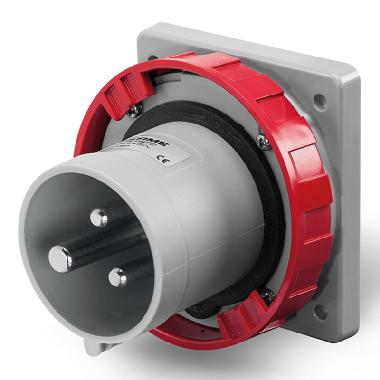 Spina da incasso 63a 2p+t 9h 380-415v product photo Photo 01 3XL