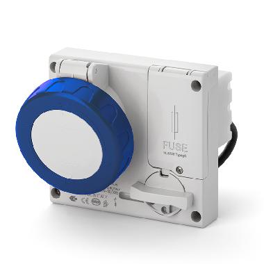 Presa inc.omnia c/fus.2p+t 32a 6h ip67 product photo Photo 01 3XL