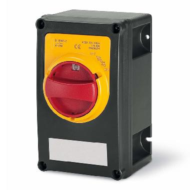 Disp. comando emerg. ip66 20a 3p+n product photo Photo 01 3XL