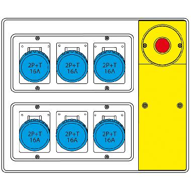 Mbox2 con spina+emergenza pr.s/fusibili product photo Photo 01 3XL