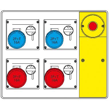 Mbox2 morsett.+emergenza pr. s/fusibili product photo Photo 01 3XL
