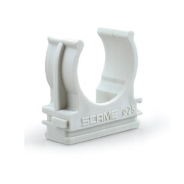 Clips tube a scatto d.25 (Conf. da 100 Pz.) product photo Photo 01 3XL