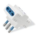 Adattatore azzurra 3/bival. 2p+t 16a product photo