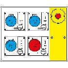 Mbox2 morsett.+emergenza pr. c/fusibili product photo