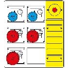 Mbox3 morsett.+emergenza pr. s/fusibili product photo