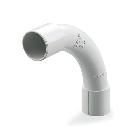 Curva a 90° ip40 ø50mm cl-321 grigio product photo