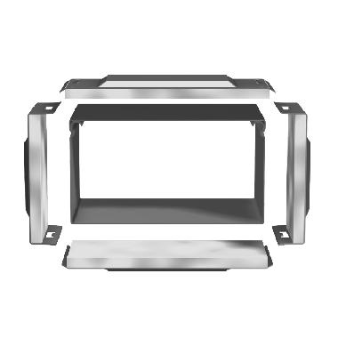 C5 Fascia IP 44  100x80  ZS product photo Photo 01 3XL