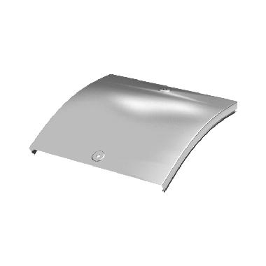 C5 Coperchio curva discesa 30&deg;   base  150  ZS product photo Photo 01 3XL