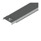 C5 Coperchio  Elemento Rettilineo  con aggancio di terra  base 300 mt 2  ZS (Conf. da 2 Mt.) product photo