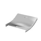 C5 Coperchio curva salita 30°   base  100  ZS product photo