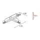 Congiunzione a T - Terra SX tipologia Binari famiglia SITRACK / plafone 0,250 kg product photo Photo 02 2XS