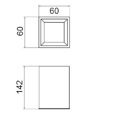 SINDI 60 PLAFONE tipologia Parete e Soffitto famiglia SINDI PLAFONE / 60 alimentatore integrato per diodi LED, uscita stabilizzata 250mA dc product photo Photo 03 3XL
