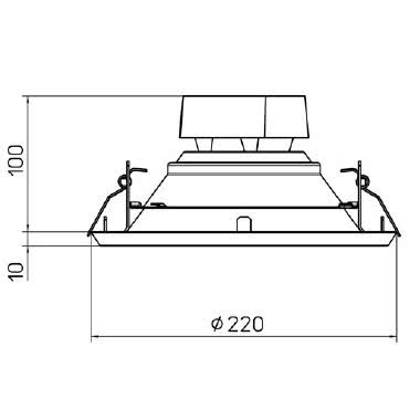 NET 18 BASIC tipologia Incassi tondi famiglia NET BASIC / 18 Bianco product photo Photo 03 3XL